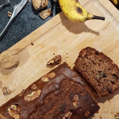 Bananenbrot mit Walnüssen