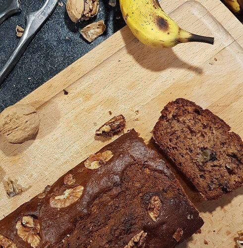 Bananenbrot mit Walnüssen