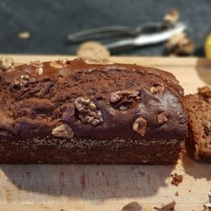 Blogrezept - Bananenbrot mit Walnüssen