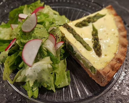 Blogrezept Spargelquiche Blogrezept Spargelquiche