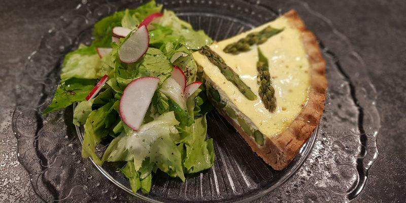 Blogrezept Spargelquiche