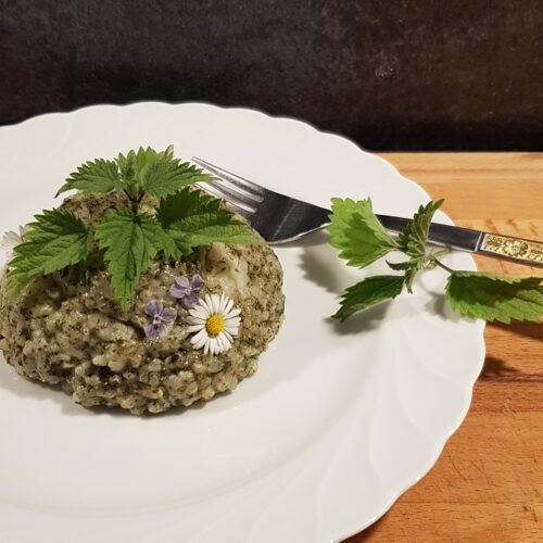 Brennnesselrisotto Brennnesselrisotto